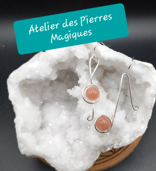 boucles d'oreilles musicales