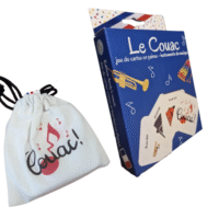 Jeu de cartes memory musique