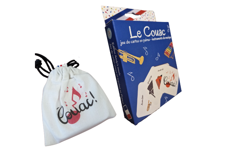 Jeu de cartes memory musique